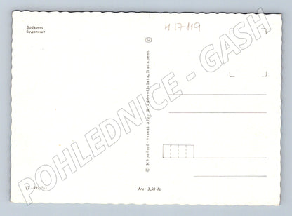 Pohlednice Budapešť panoramata (M17119)