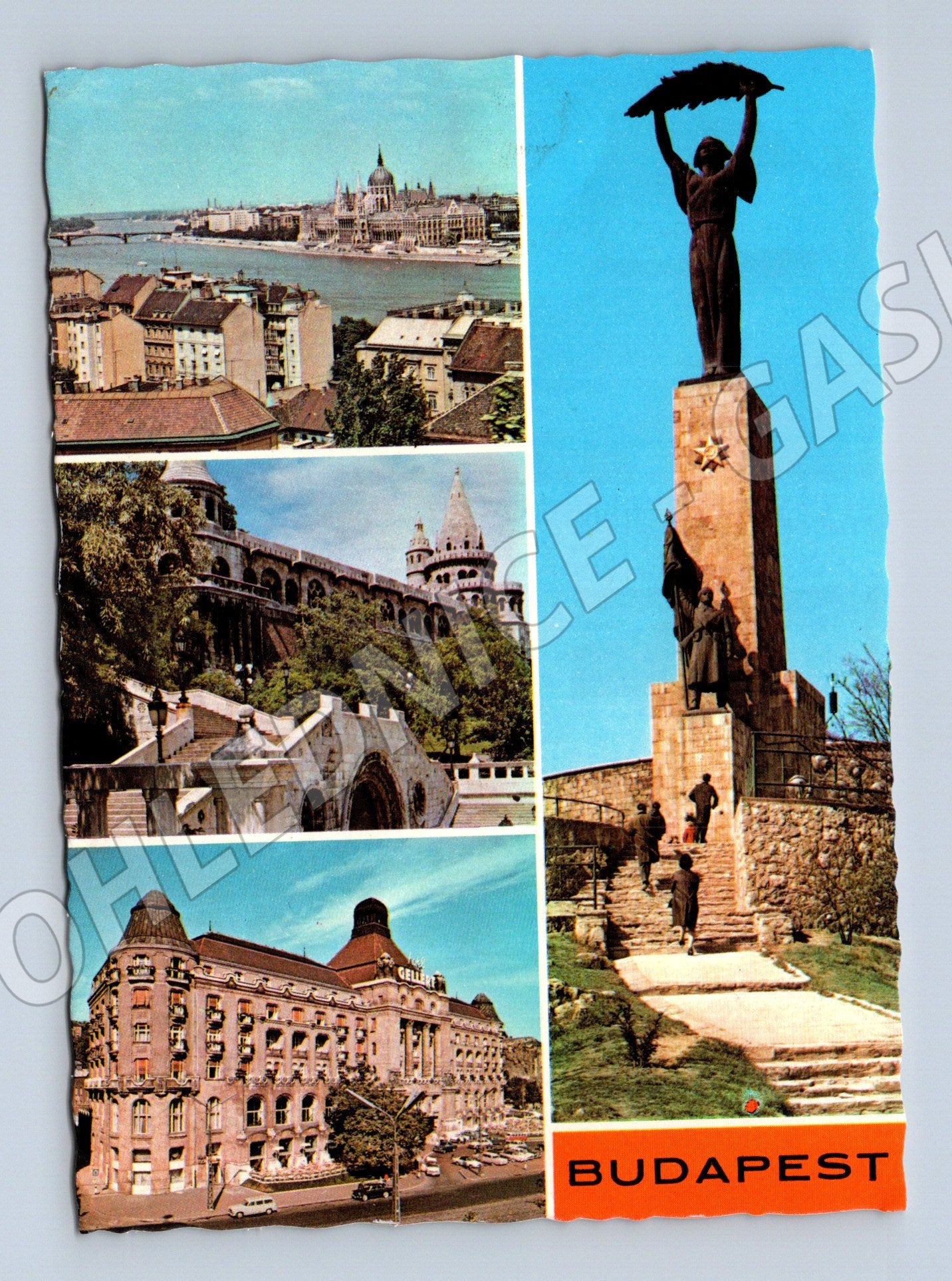 Pohlednice Budapešť víceobrázková (M17120)