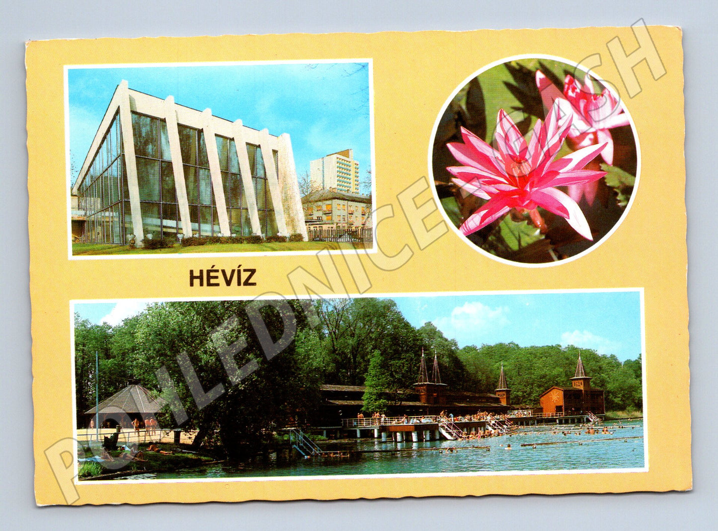 Pohlednice Hévíz termální lázně (M17121)