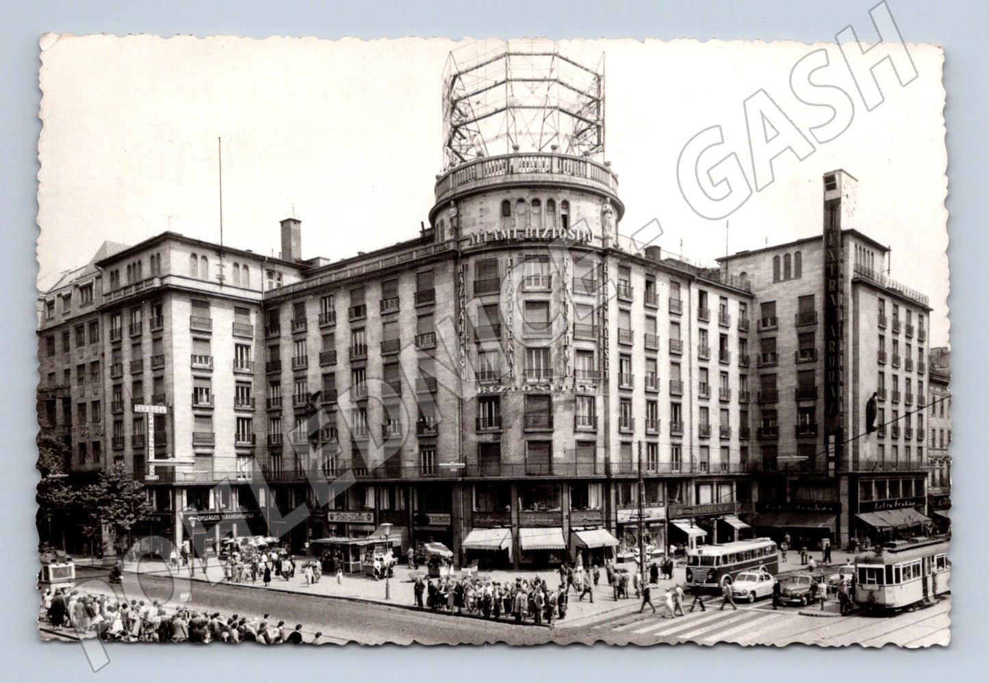 Pohlednice Budapešť Tanács körút 1962 (M17123)