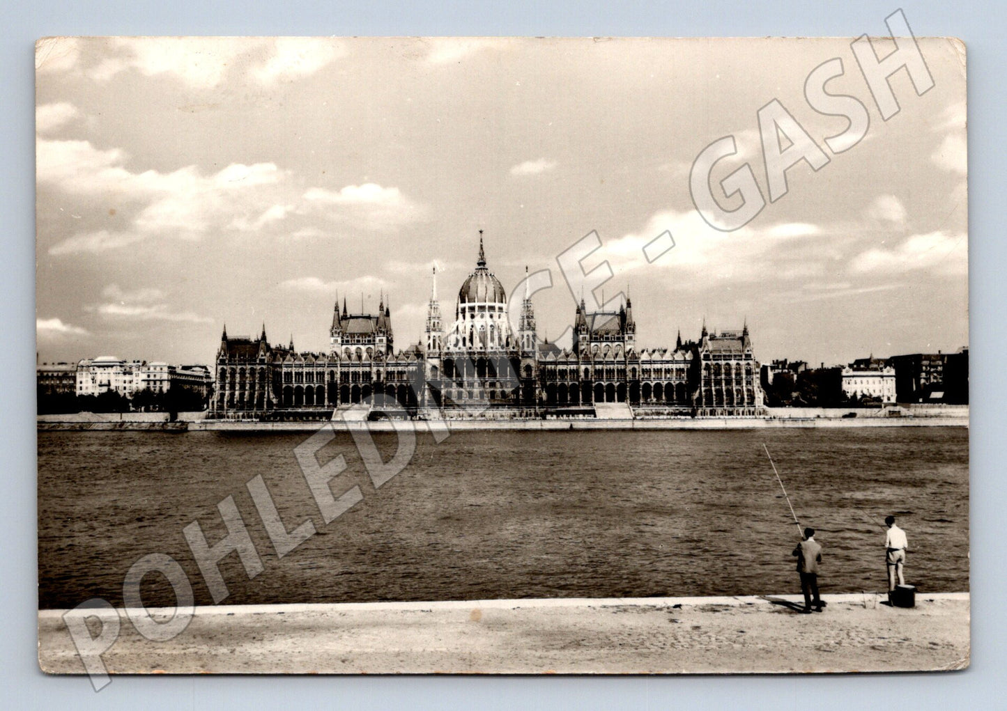 Pohlednice Budapešť Parlament stará (M17124)