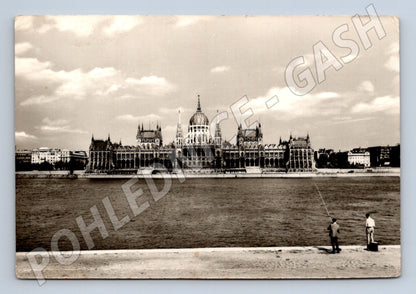 Pohlednice Budapešť Parlament stará (M17124)