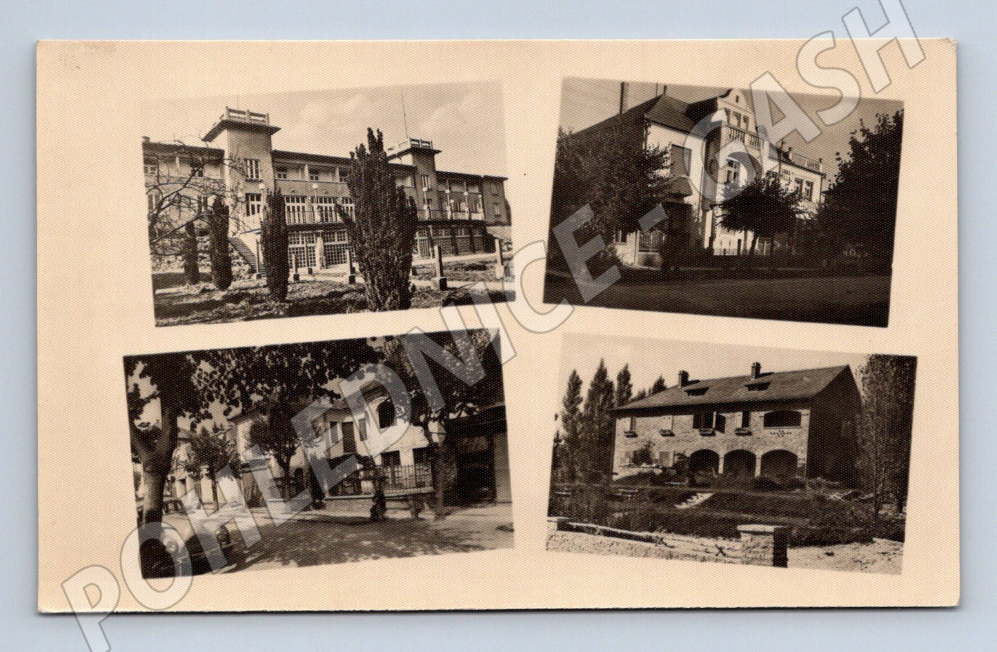 Pohlednice Hévíz koláž (M17128)