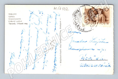 Pohlednice Tihany Balaton 1971 (M17132)