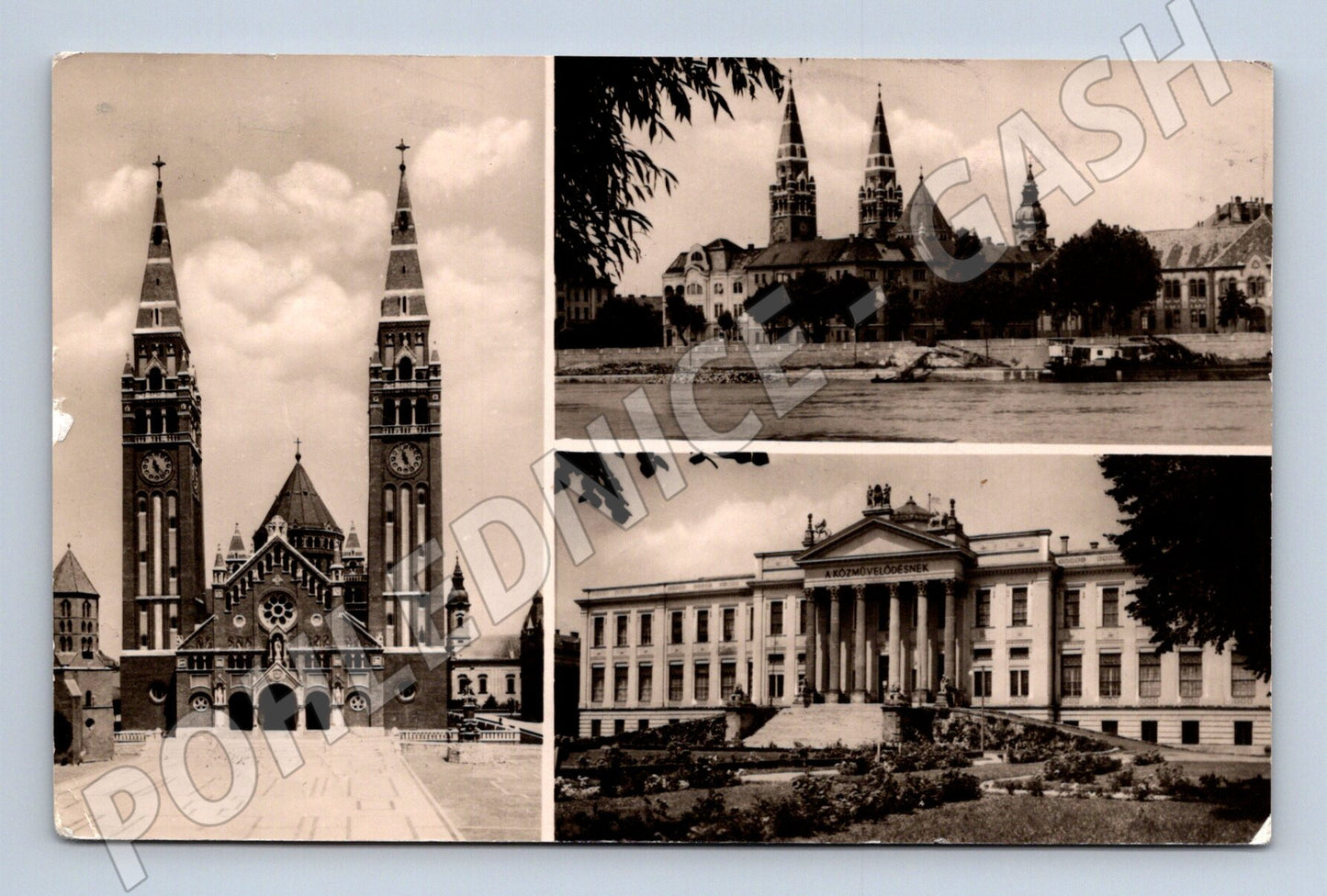 Pohlednice Szeged 1972 více pohledů (M17133)