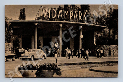 Pohlednice Budapešť Vidám Park (M17134)