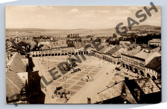 Pohlednice Jičín náměstí Orbis (M1714)