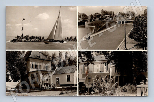 Pohlednice Siófok Balaton loď (M17141)