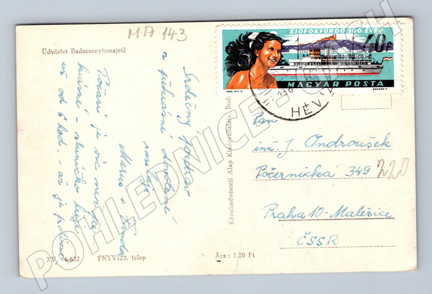 Pohlednice Badacsonytomaj koláž (M17143)