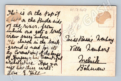 Pohlednice Budapešť Rybářská bašta kolorovaná (M17149)