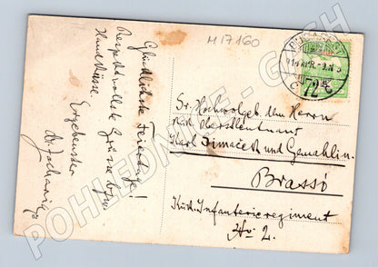 Pohlednice Budapešť Vajdahunyad 1915 (M17160)