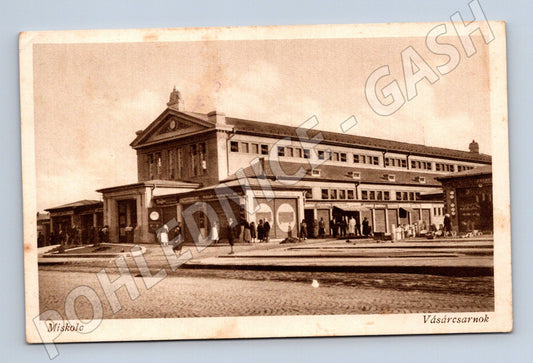Pohlednice Miskolc Vásárcsarnok (M17169)