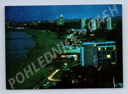 Pohlednice Slunečné pobřeží noční (M17179)