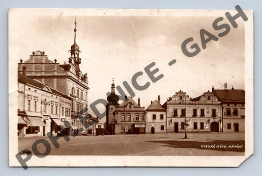 Pohlednice Vysoké Mýto náměstí (M1720)
