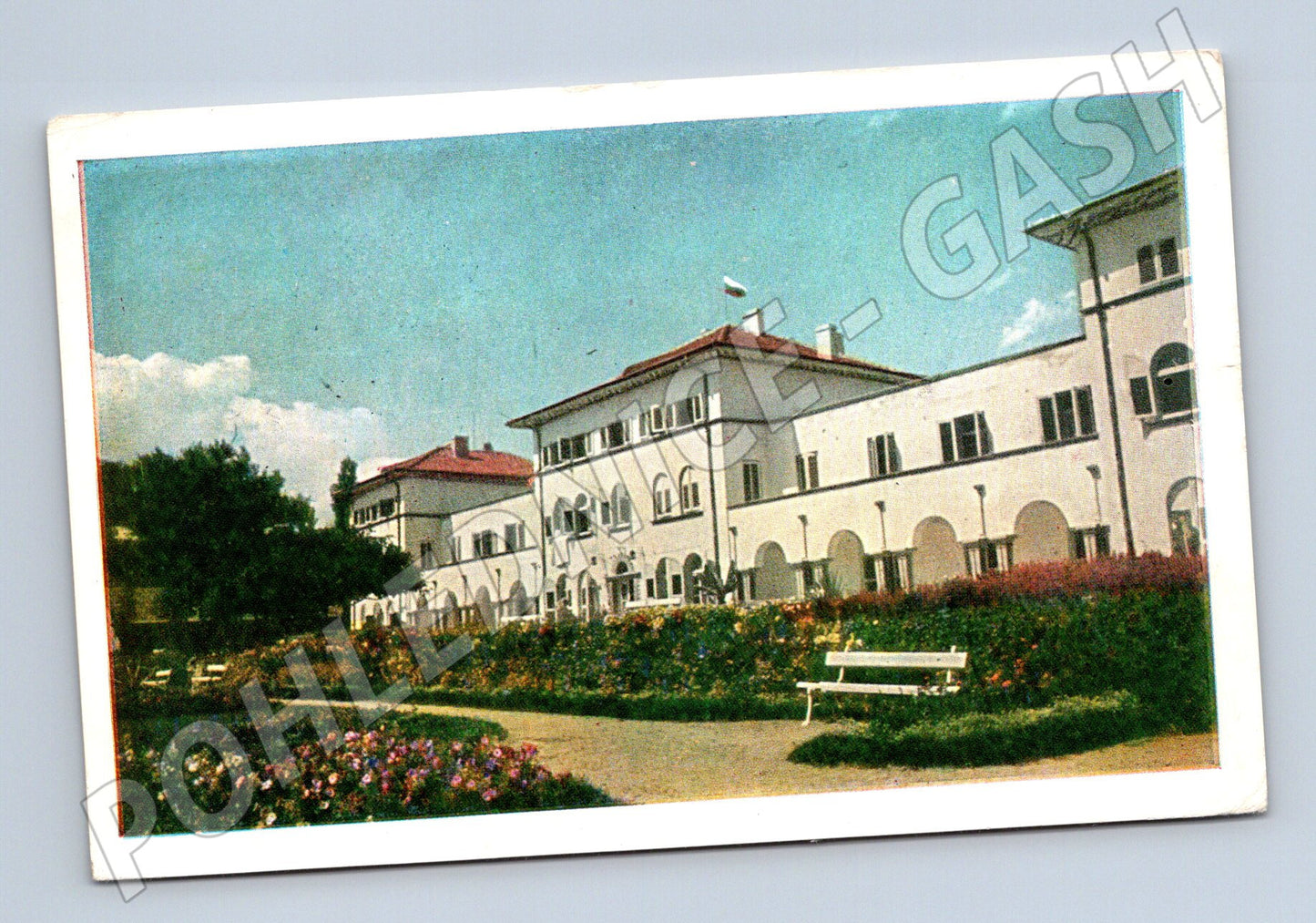 Pohlednice Varna lázně pošta 80 léta (M17243)