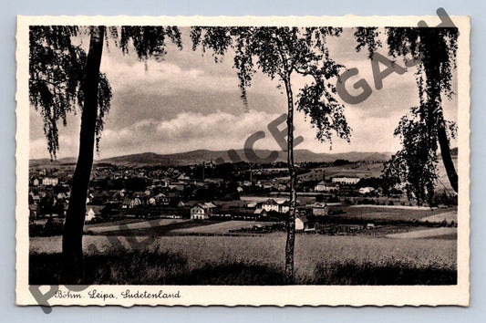 Pohlednice Česká Lípa Sudety ČB (M1728)