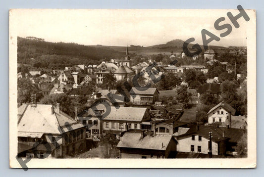 Pohlednice Nová Paka celkový pohled Orbis (M1729)