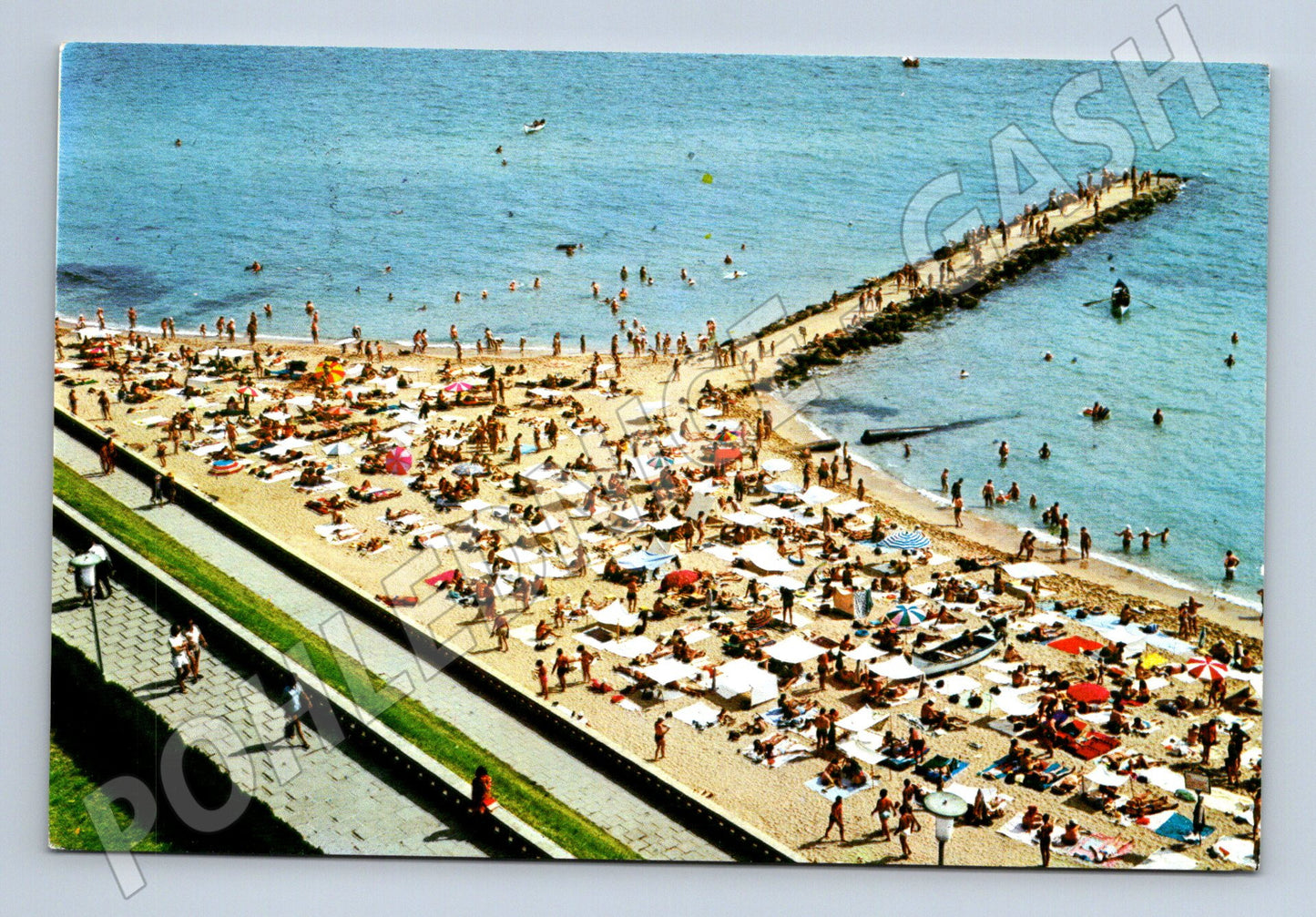 Pohlednice Eforie Nord pláž 70 léta (M17295)