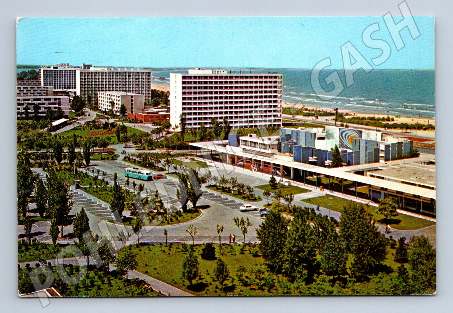 Pohlednice Mamaia hotelová zóna 1974 (M17298)