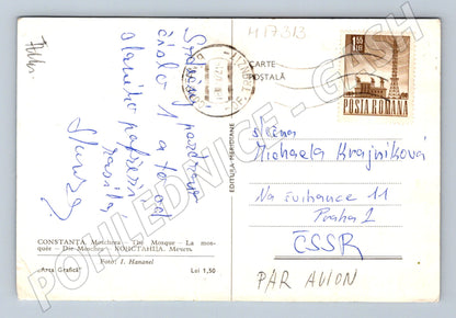 Pohlednice Constanța mešita 1973 (M17313)