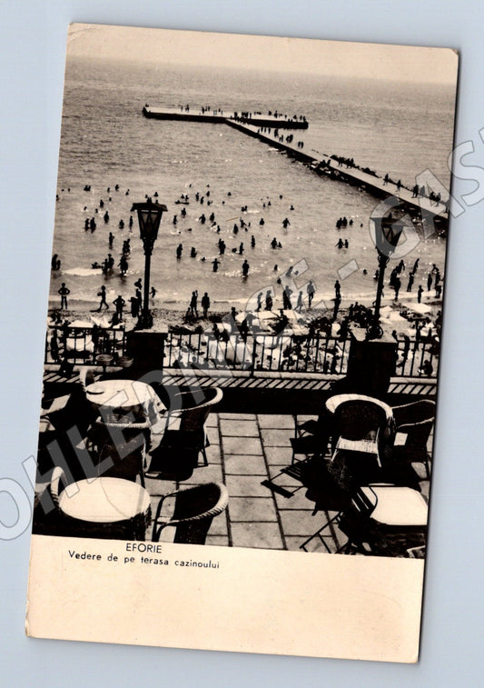 Pohlednice Eforie terasa kasina (M17326)