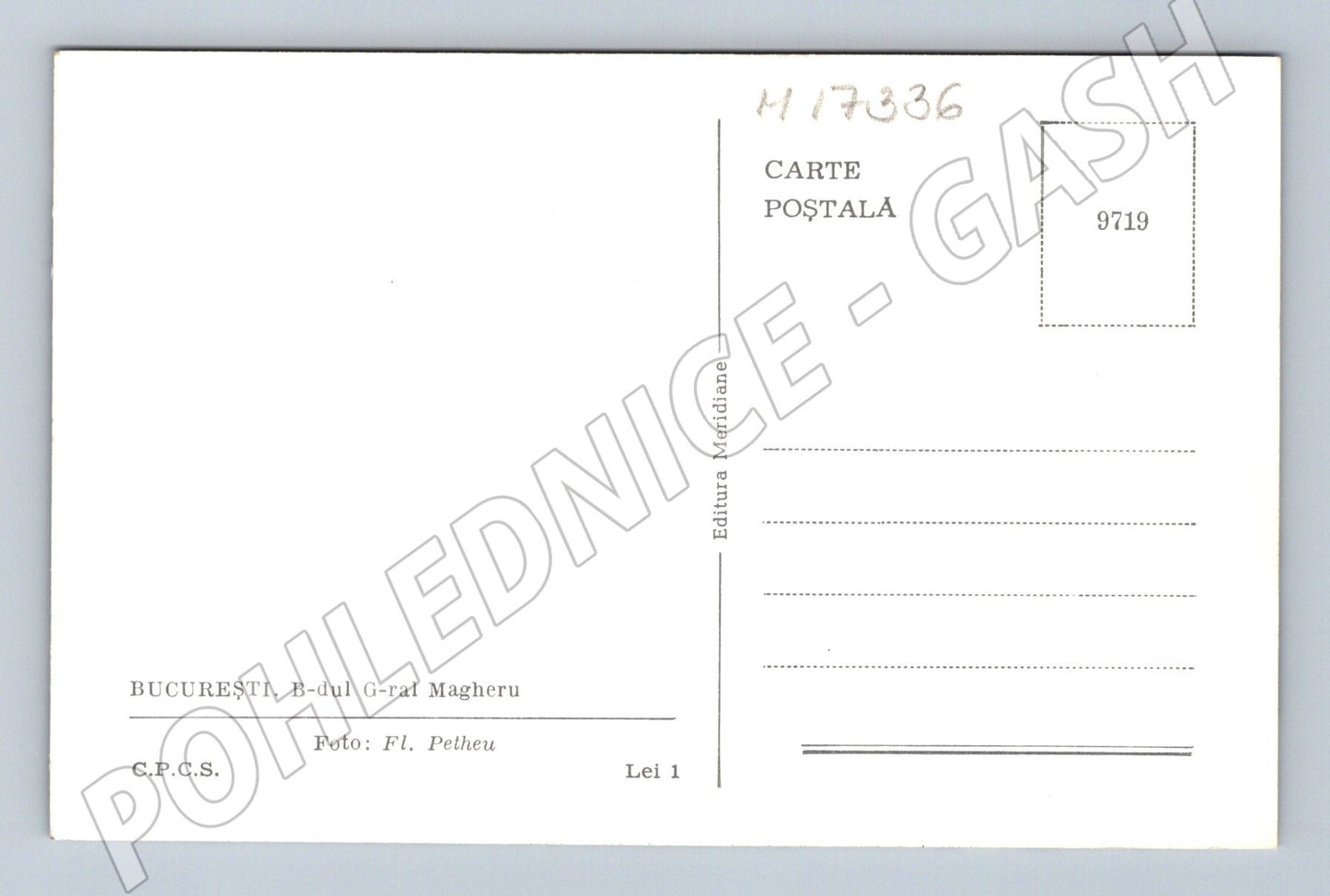 Pohlednice Bukurešť Bulevard Magheru (M17336)