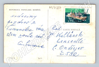 Pohlednice Eforie Nord pláž 1961 (M17337)