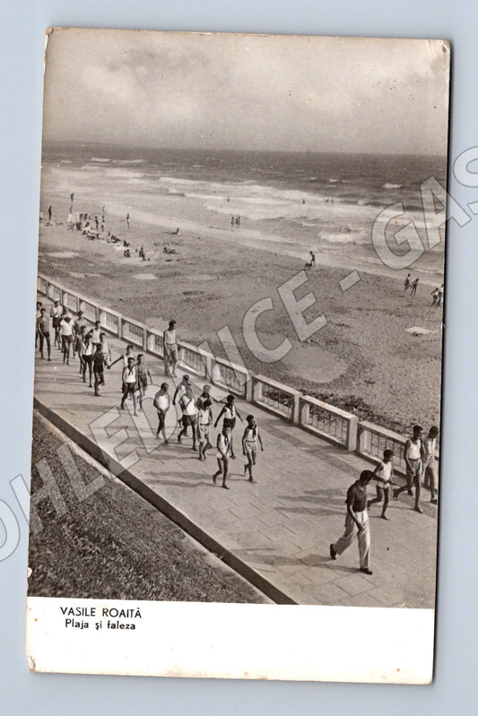 Pohlednice Vasile Roaită pláž 1960 (M17344)