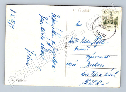 Pohlednice Kotor letecký 1970 (M17358)