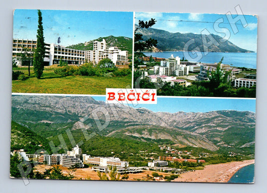 Pohlednice Bečići koláž (M17359)