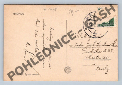 Pohlednice Hronov (M1738)