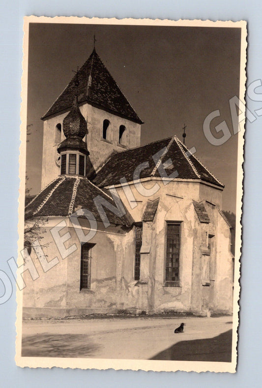 Pohlednice kostel nebo zámek A Petisschy Celle (M17399)