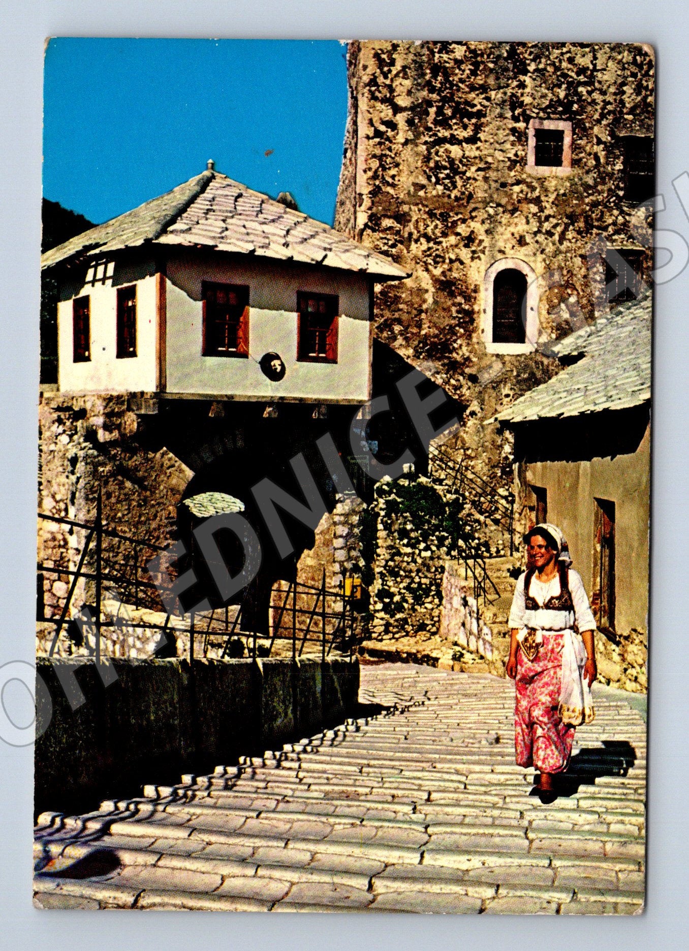Pohlednice Mostar Turistkomerc Zagreb kroj (M17415)