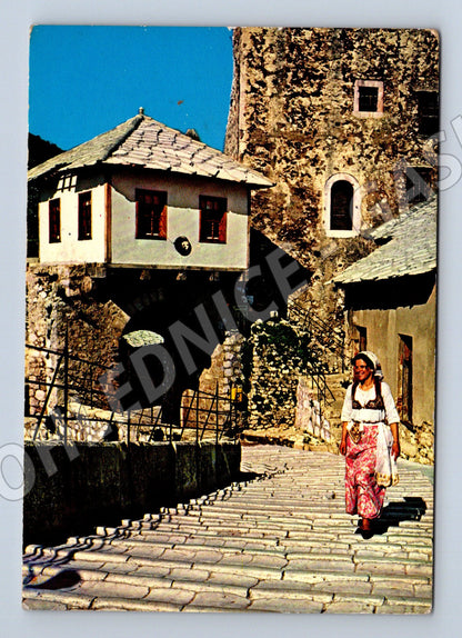 Pohlednice Mostar Turistkomerc Zagreb kroj (M17415)