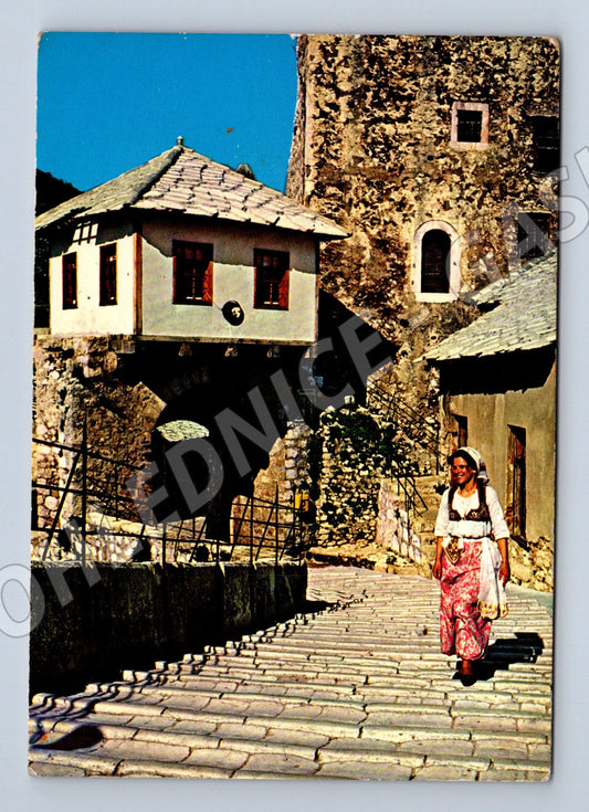 Pohlednice Mostar Turistkomerc Zagreb kroj (M17415)