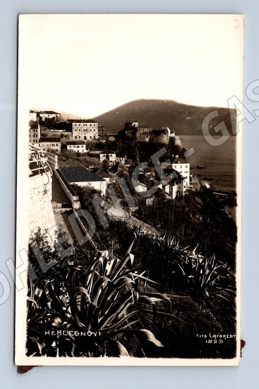 Pohlednice středomořské město Foto L Tortesi 1929 (M17434)