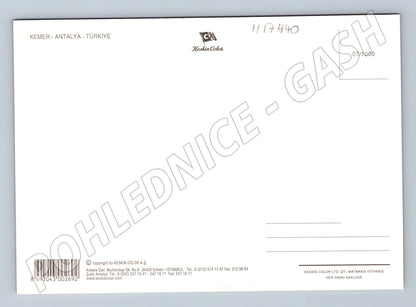 Pohlednice Kemer Antalya hotel marina město (M17440)