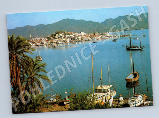 Pohlednice Marmaris přístav lodě 1984 Turecko (M17441)