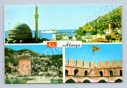 Pohlednice Alanya 1982 Turecko známka Atatürk (M17443)