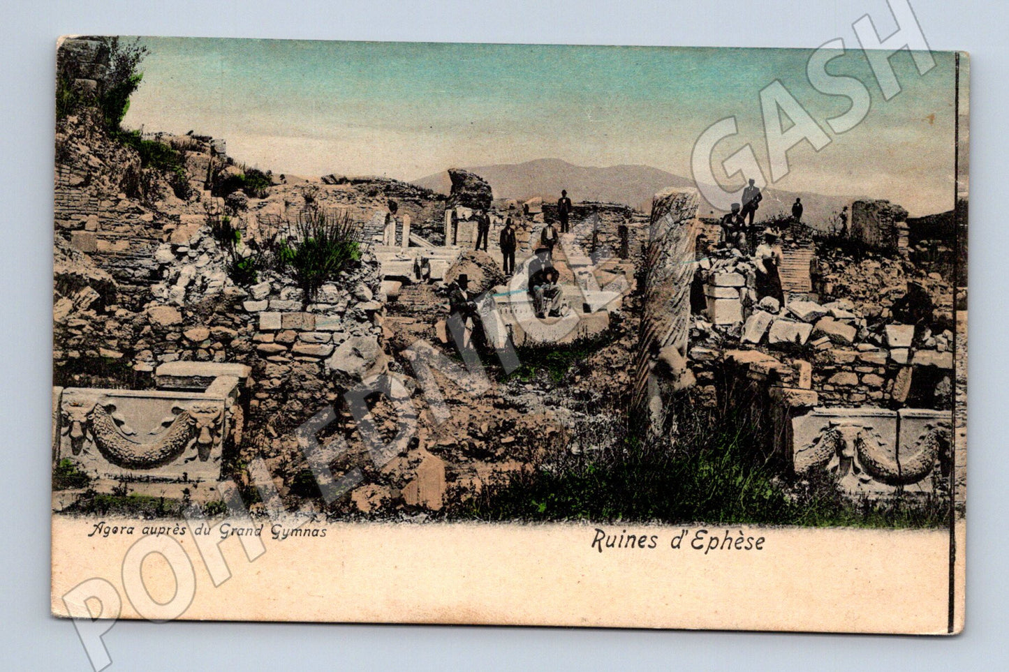 Pohlednice Ruiny Efesu Ruines d'Éphèse Turecko (M17449)