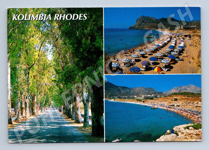 Pohlednice Rhodos Kolimbia Řecko zaslaná 2003 (M17455)