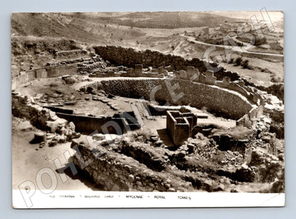 Pohlednice Mykény královská hrobka historická (M17461)