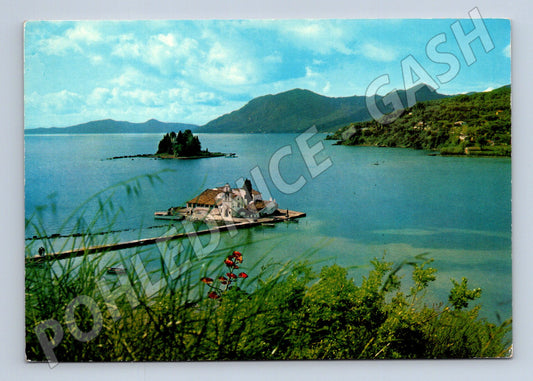 Pohlednice Korfu Vlacherna a Pontikonisi Řecko (M17478)