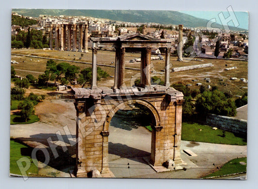 Pohlednice Atény Hadriánova brána Řecko (M17479)