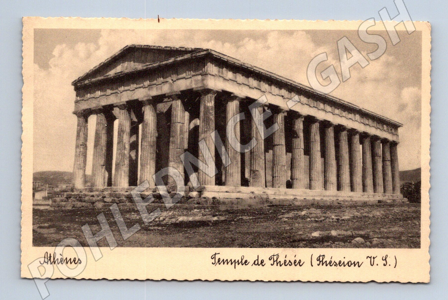 Pohlednice Atény Theseion chrám Řecko (M17484)
