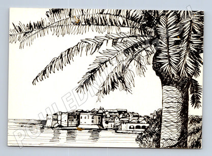 Pohlednice Dubrovník Jugoslávie kresba Čedok (M17491)