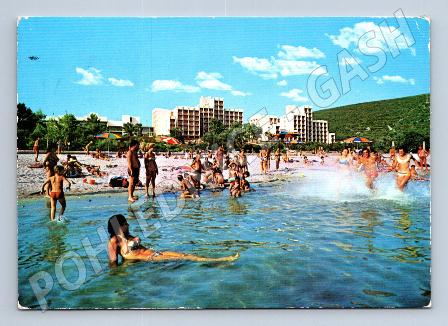 Pohlednice Tivat hotel Plavi Horizont 1978 známky (M17493)