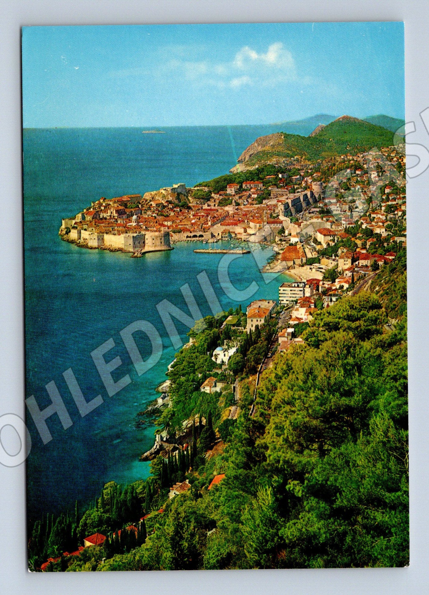 Pohlednice Dubrovník 1974 razítko známka Jugoslávie (M17506)