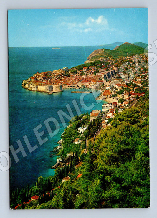 Pohlednice Dubrovník 1974 razítko známka Jugoslávie (M17506)