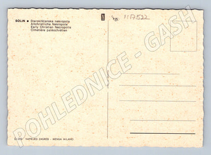 Pohlednice Solin starokřesťanská nekropola Jugoslávie (M17522)